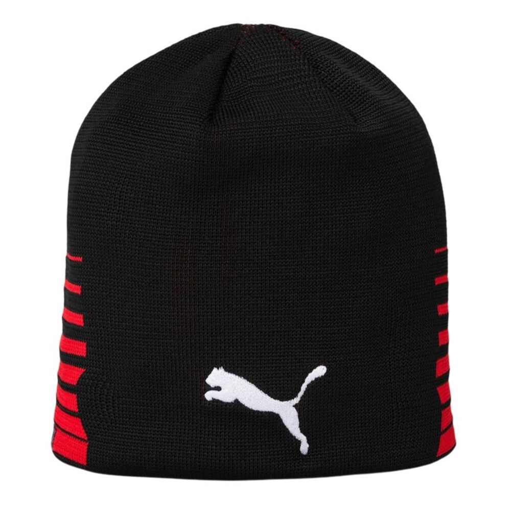 Puma Mens Liga Reversible Beanie / Red/Black